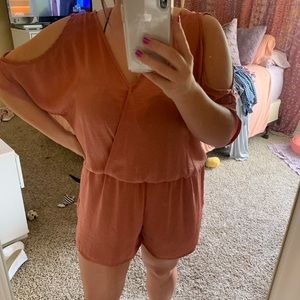 Orange romper